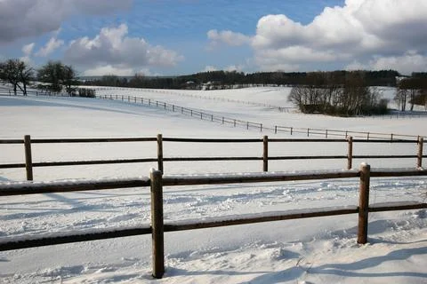 Winter in Denmark Stock Photos