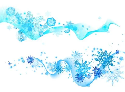 Winter design elements Illustrazione stock
