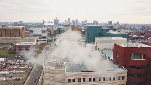 Winter in Detroit 01 Video stock 108464220