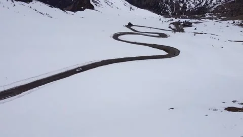 Winter in Dolomite Stockbeeldmateriaal 275207675