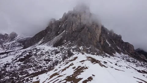 Winter in Dolomite Stockbeeldmateriaal 275207771