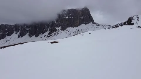 Winter in Dolomite Stockbeeldmateriaal 275207850