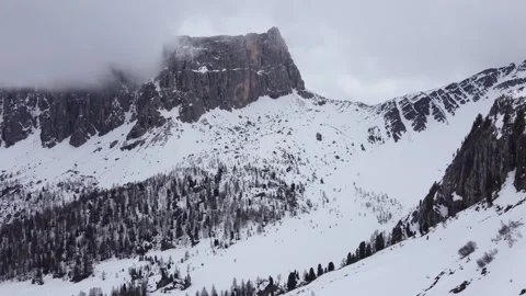 Winter in Dolomite Stockbeeldmateriaal 275209477