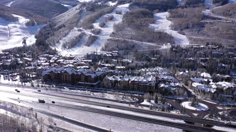 Winter Downtown 3 Stock Footage 166929604