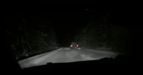 Winter Driving 2 Stock Footage 279658543