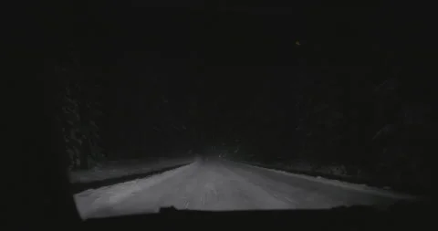 Winter Driving 3 Stock Footage 279600644