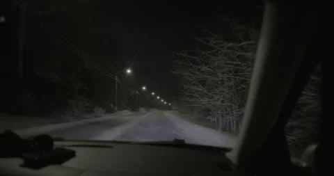 Winter Driving 7 Stock Footage 279657490
