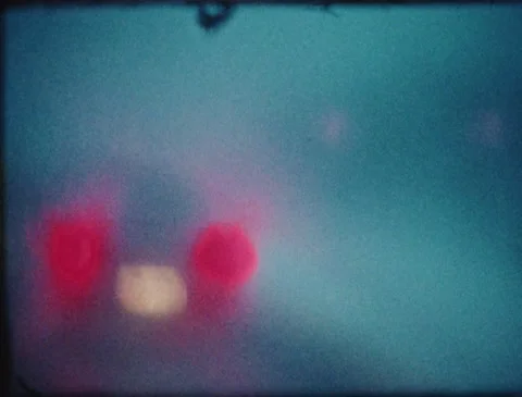 Winter Driving Super 8 3 Stock Footage 221439422