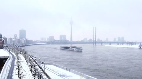 Winter in Duesseldorf Vidéo 62707898