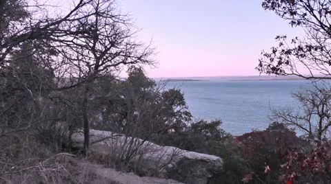 Winter Eagle Mtn Lake 스톡 동영상 12732156