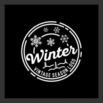 Winter Emblem Stock Illustration