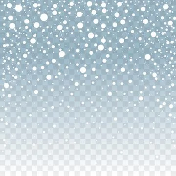 Winter falling snow background. Design element. Winter falling snow background. Stock Illustration