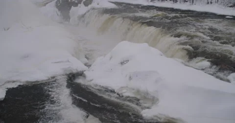 Winter falls 2 Stock Footage 233213752