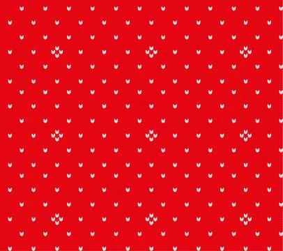 Winter festive Christmas knitted pattern woolen knitted Stock-Illustration