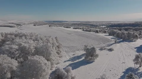 Winter Field Awaits Spring Sowing Stock Footage 304533275