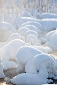 Winter in Finland Foto stock