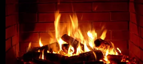 Winter Fire 30s 動画素材 232979513