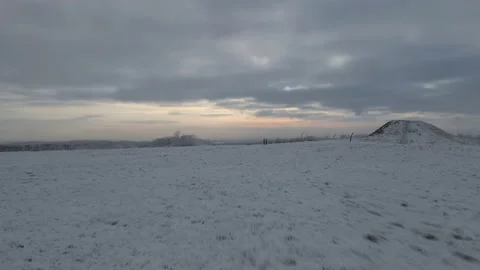 Winter flight Stock-Footage 153466331