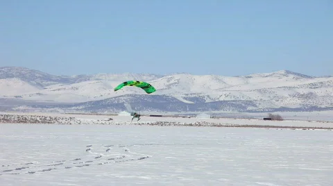 powered parachute takeoff