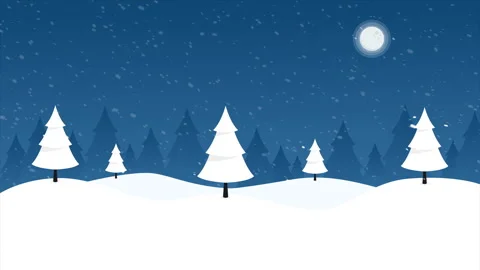 Winter forest Stock Footage 288199637