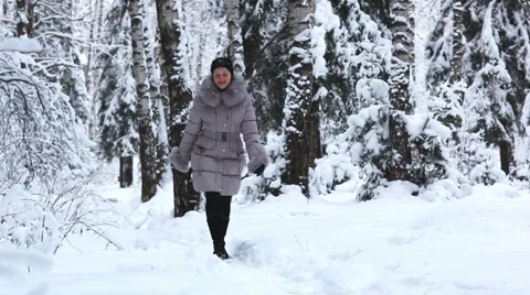 Winter fun Stock Footage 1065520