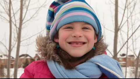 Winter is fun Stock Footage 8969875