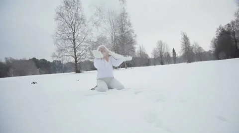 Winter fun. Stock Footage 49408328