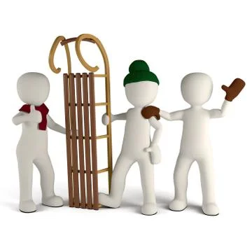 Winter fun Stock Illustration