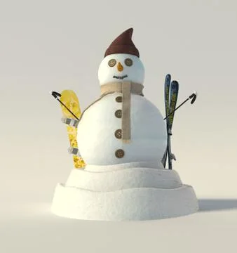 Winter fun Stock Illustration