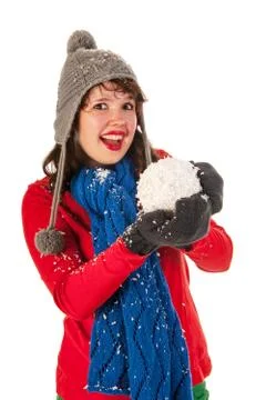 Winter fun Stock Photos