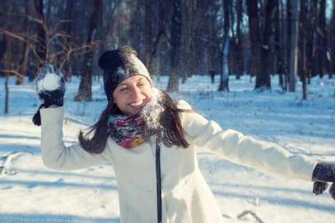 Winter fun Stock Photos