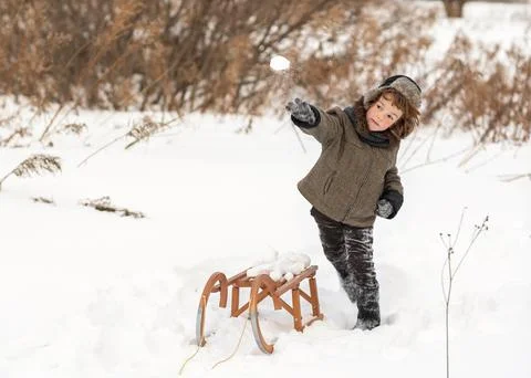 Winter fun Stock Photos