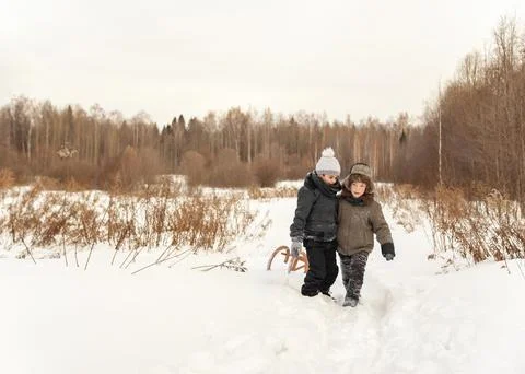 Winter fun Foto stock