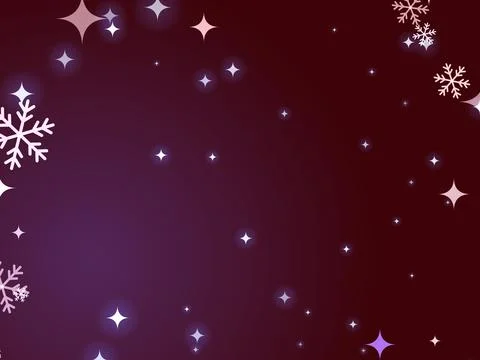 Winter Galaxy Background Stock Photos