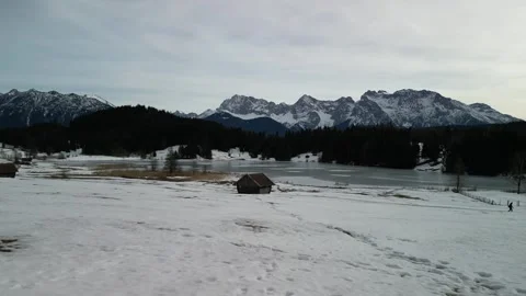 Winter, Geroldsee Video stock 262998530