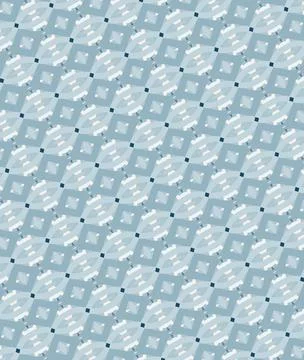 Winter glacial drift tileable outline background pattern with ice vapor, muted a Illustrazione stock
