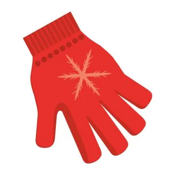 Winter glove icon Stock Illustration