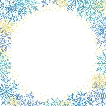 Winter Greeting Card Stock Illustration