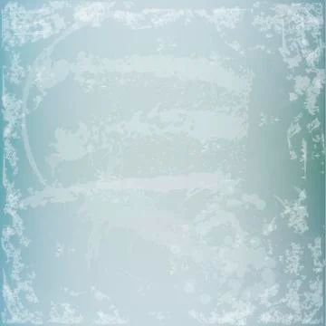 Winter grunge texture vector illustration with flakes Illustrazione stock