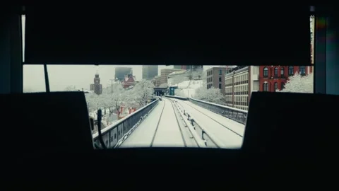 Winter in Hamburg Video stock 325745572