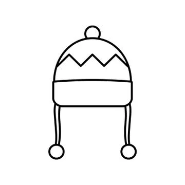 Winter hat icon element of winter clothes icon for mobile concept and web app Stock Illustration