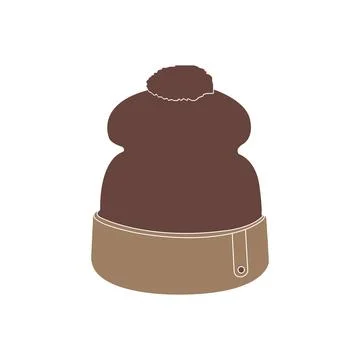 Winter hat icon Stock Illustration