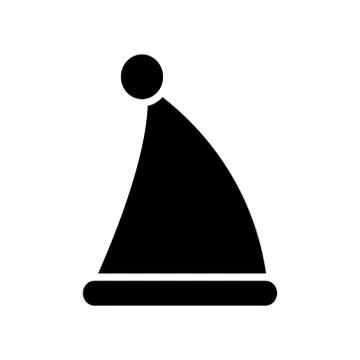 Winter hat icon. simple design editable. Design template vector Stock Illustration