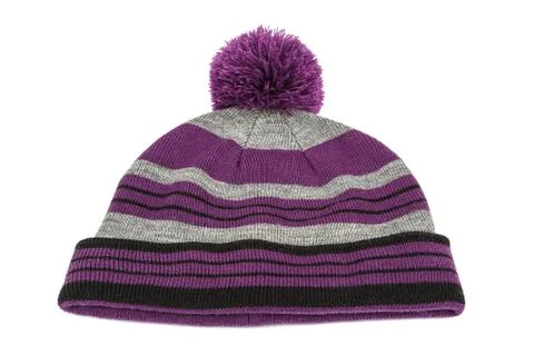 Winter hat isolated on a white background. Stock Photos