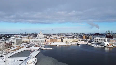 Winter in Helsinki Stock Footage 232925643
