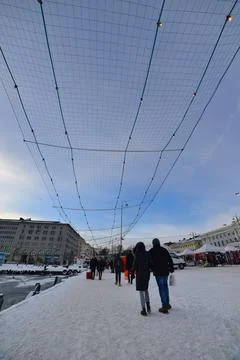 Winter in Helsinki Stock Photos