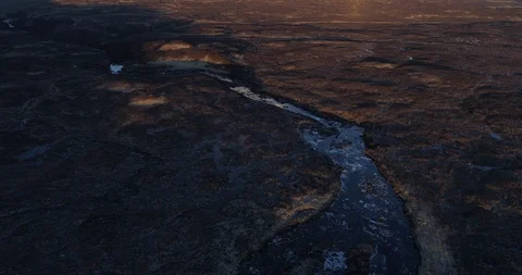 Winter in highlands Stock Footage 97054751