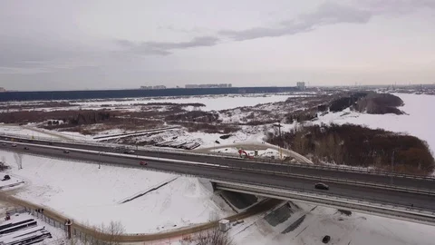 Winter highway Stock-Footage 101552526