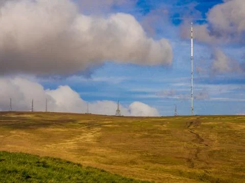 Winter hill Stock Photos