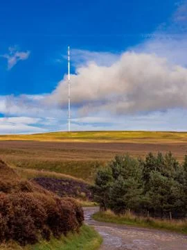 Winter hill Stock Photos